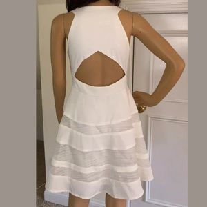 Lulus Dress Size S White Summer One Time Worn